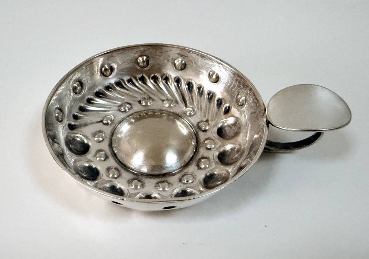Christofle silver-plated tastevin