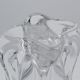Large Pressed-Moulded Glass Vase "Swan" - Art Deco Style