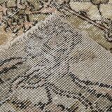 Rug For Living Room Cream Brown Vintage Rug, 209x319Cm