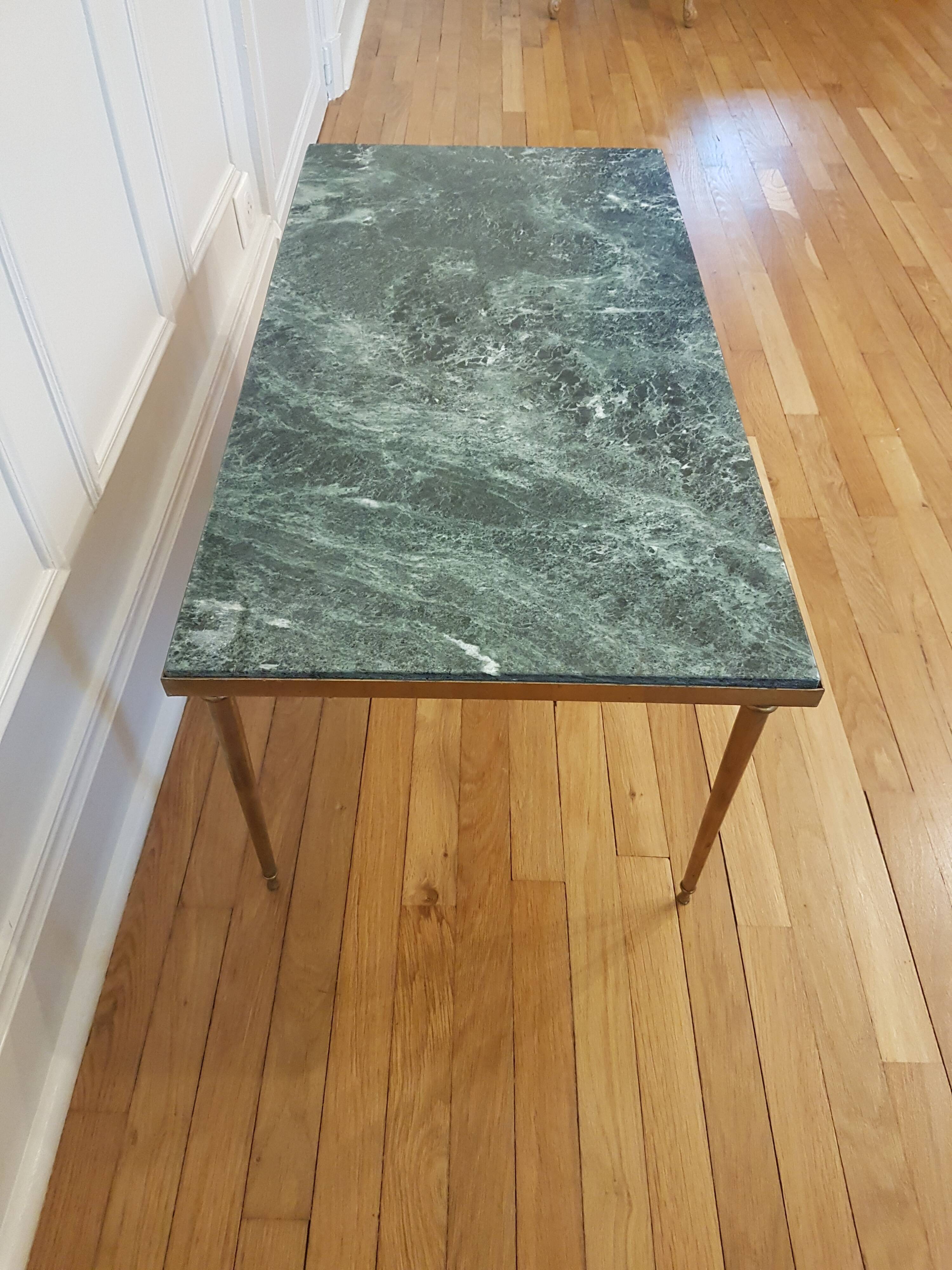 Marble coffee table