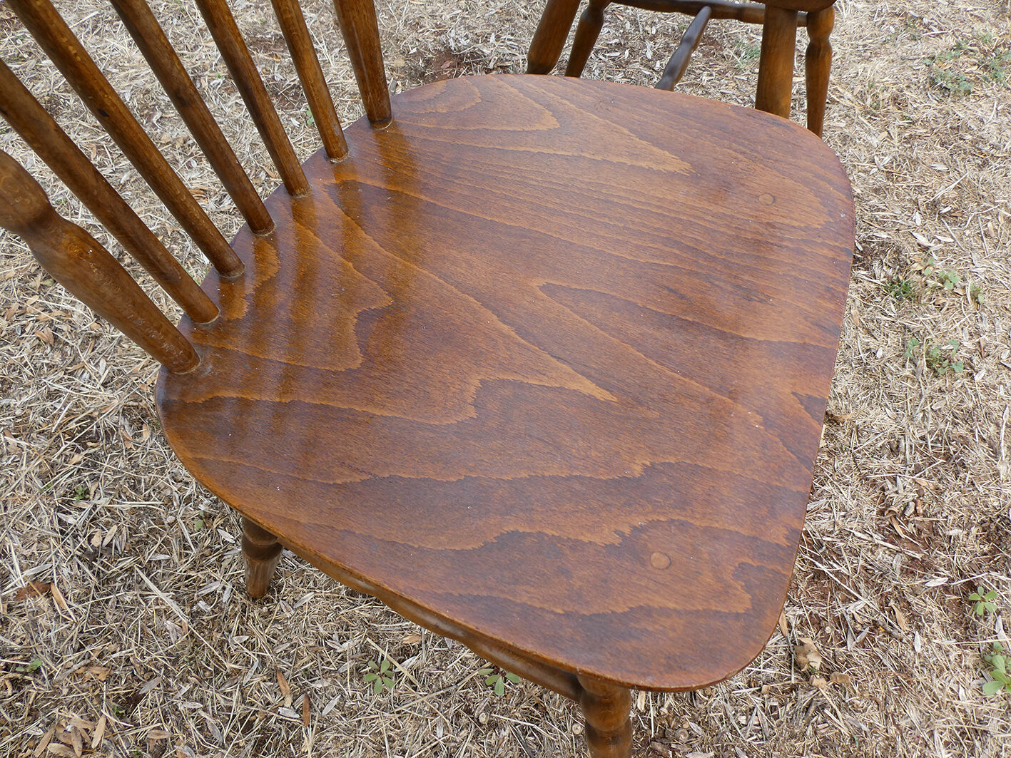 Pair of bistro chairs Baumann Western model