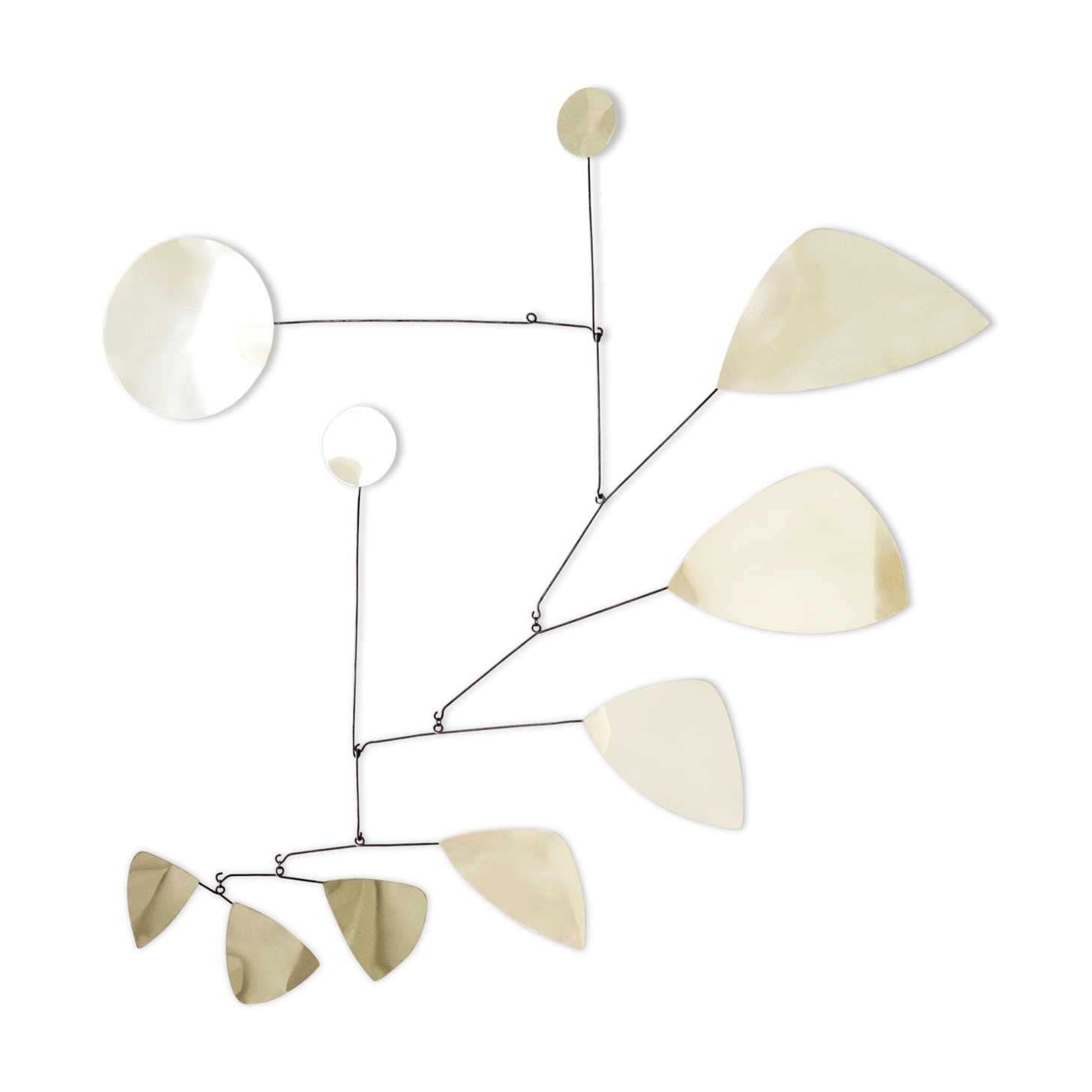 Modernista mobile brass 65 x 70 cm