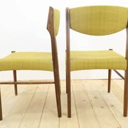 Ensemble de 8 chaises en palissandre, années 1960