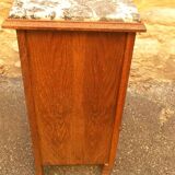 Marble top bedside