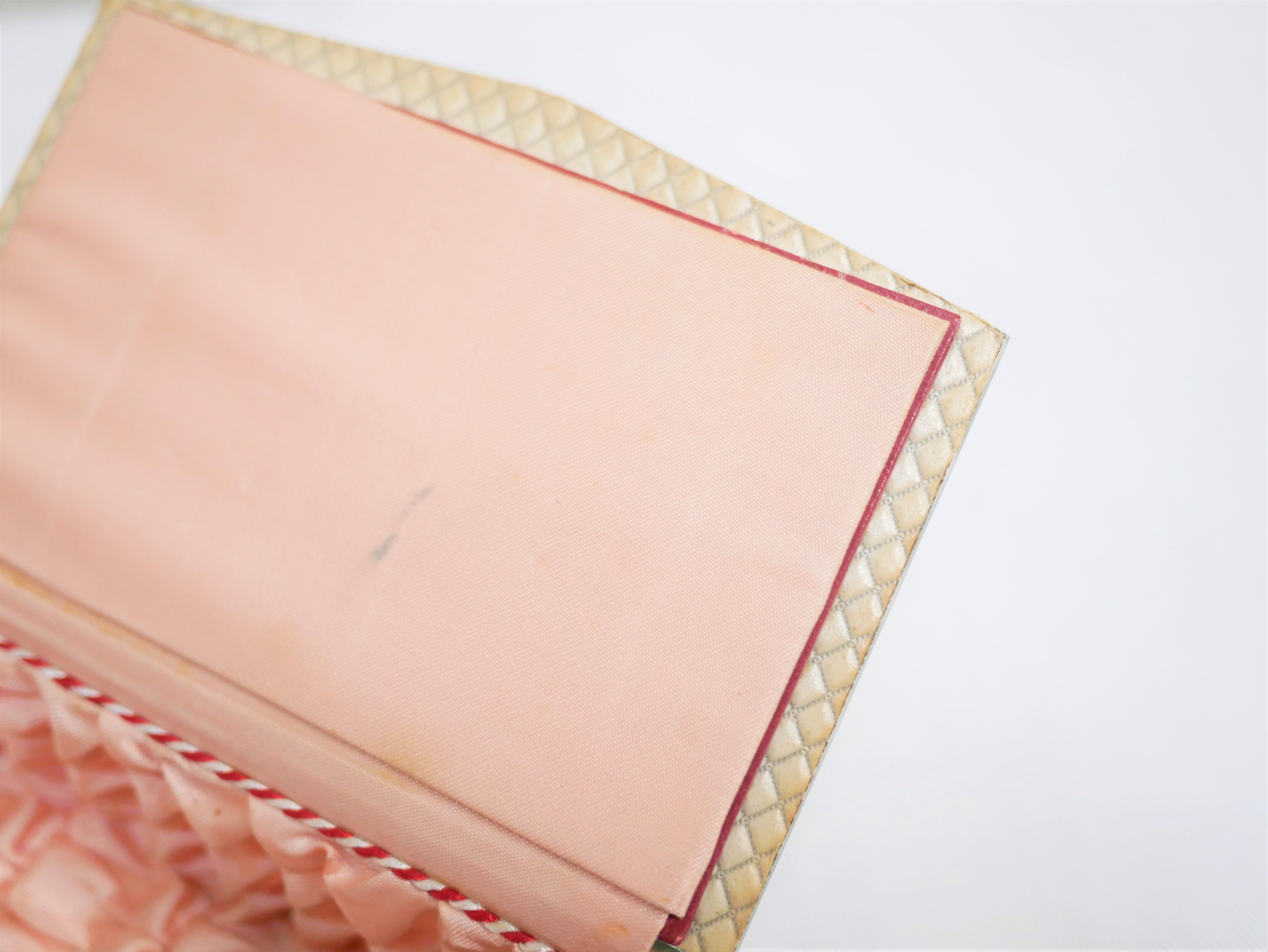 Art Deco jewelry box in beveled glass