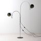 Mid Century GEPO Double Arc Space Age Eyeball Floor Lamp