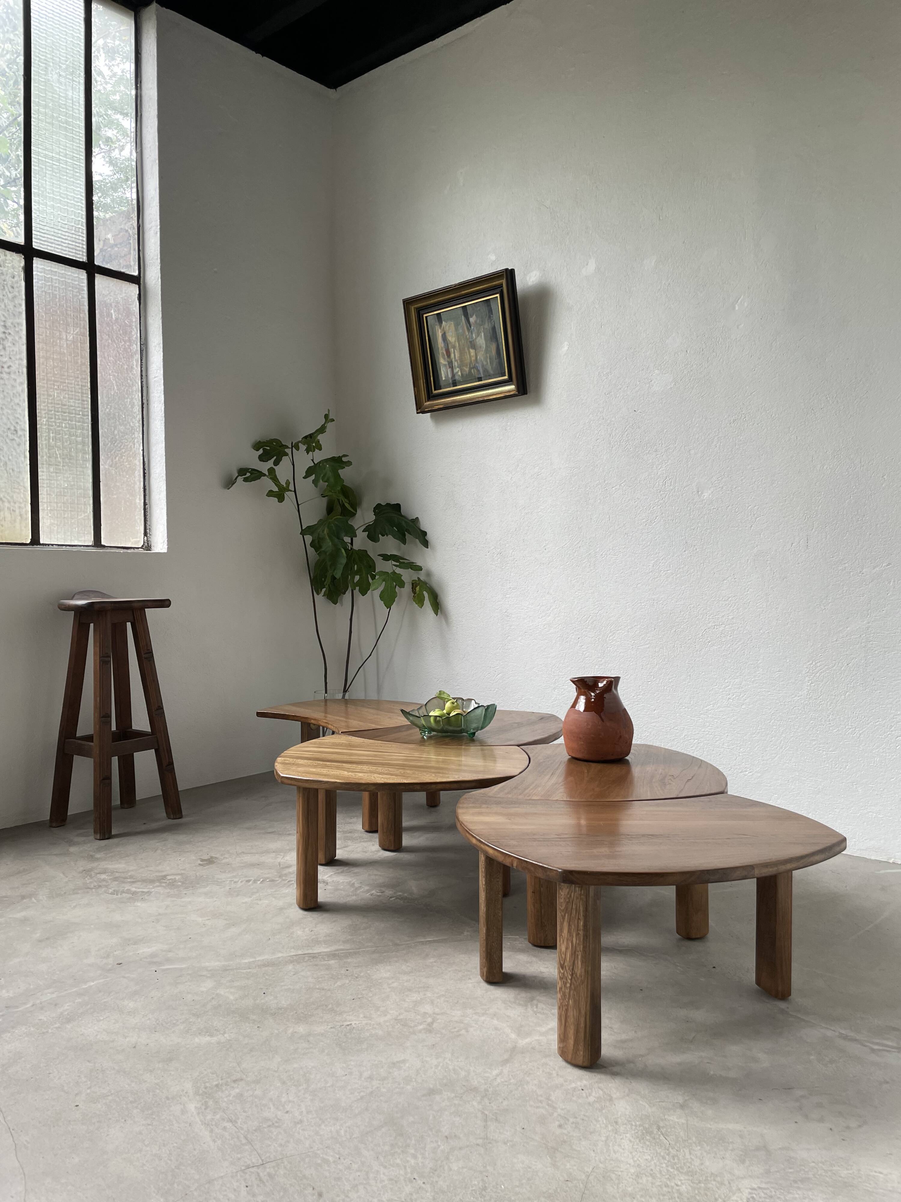 Tabouret haut brutaliste