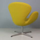 Swan Chair in yellow Designed by Arne Jacobsen and Fritz Hansen
