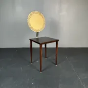 Sculptural Italian Tatlim side chair or dining chair, Marco Mencacci, 1990s