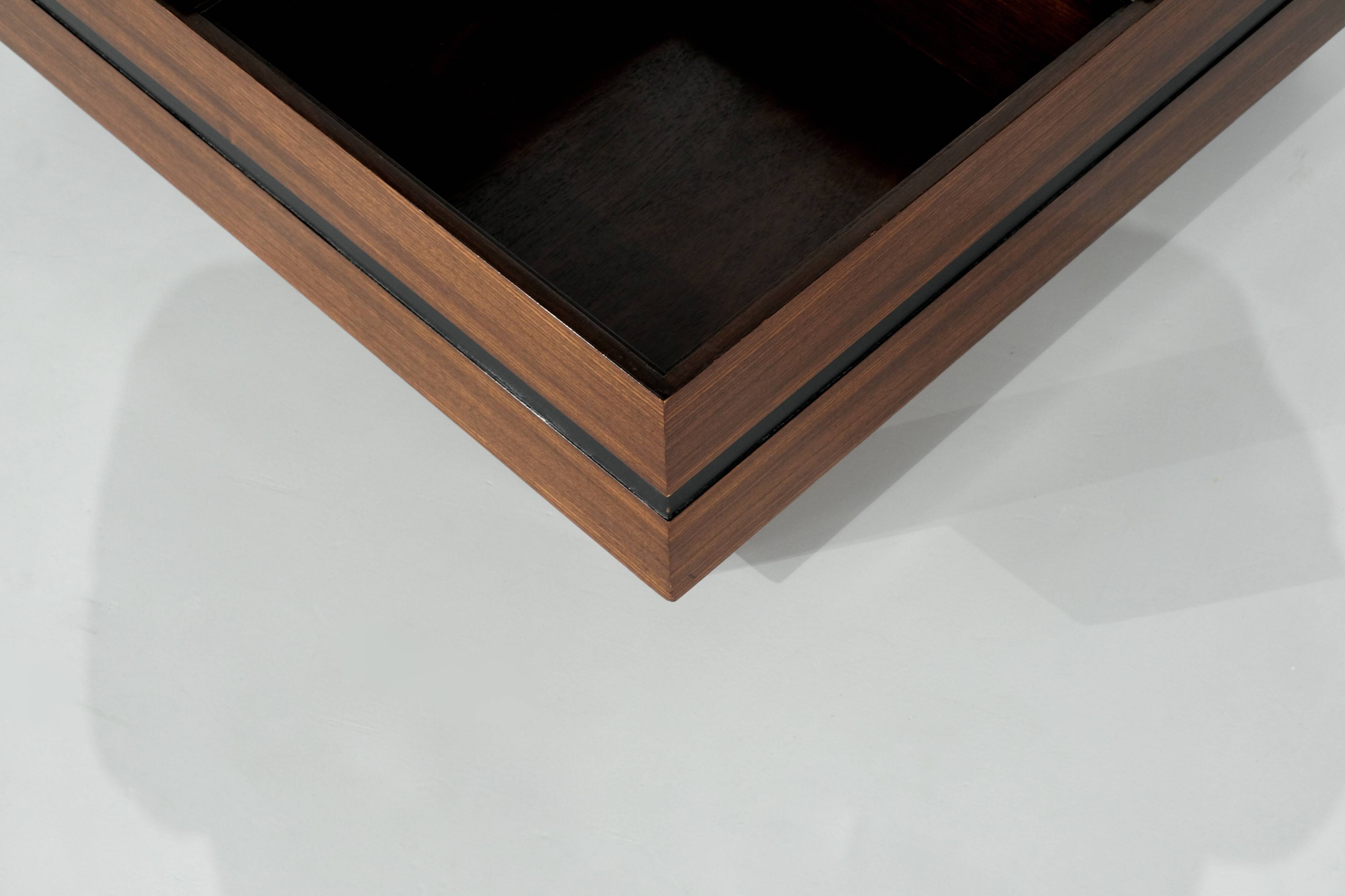 Coffee table by Carlo Hauner for Forma Italy 1960's.