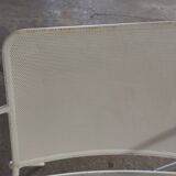 Vintage garden metal armchair