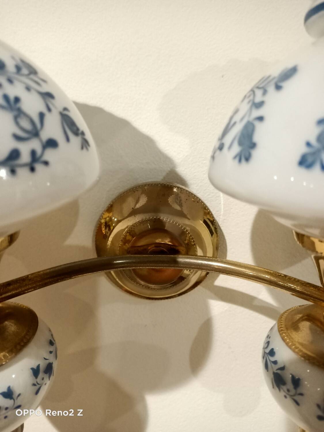 Vintage double wall light