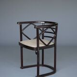 Model 728 'Fledermaus' chairs attributed to Josef Hoffmann for J & J Kohn,