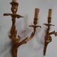 Pair of Louis XV style wall lights
