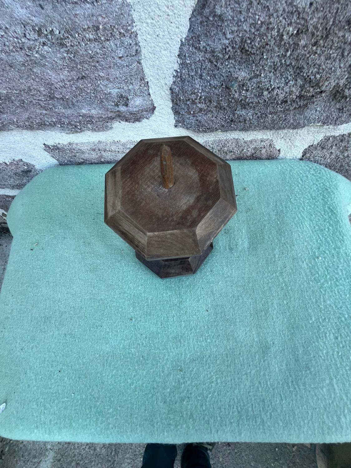 Brutalist candle holder