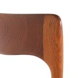 Ensemble de 6 chaises Arne Vodder pour Vamo Møbelfabrik - design danois en teck