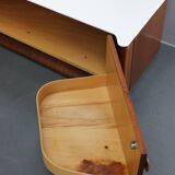 1940s Jindrich Halabala Mirror Cabinet ,Czechoslovakia