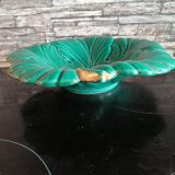 Ceramic fruit cut style vallauris 1950 60 green