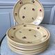 Set of 10 dessert plates fb badonviller 30-40s