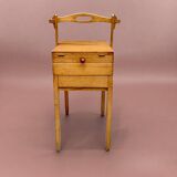 Old large wooden worker - Torck sewing box