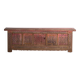 Buffet ancien bas sculpté en bois de sapin – Chine, vers 1930