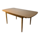 Schreiber Mid Century Extending Formica Dining Table Beech Legs 1960s-70s
