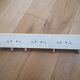 Large patère Kartell made in Italy vintage white plastic
