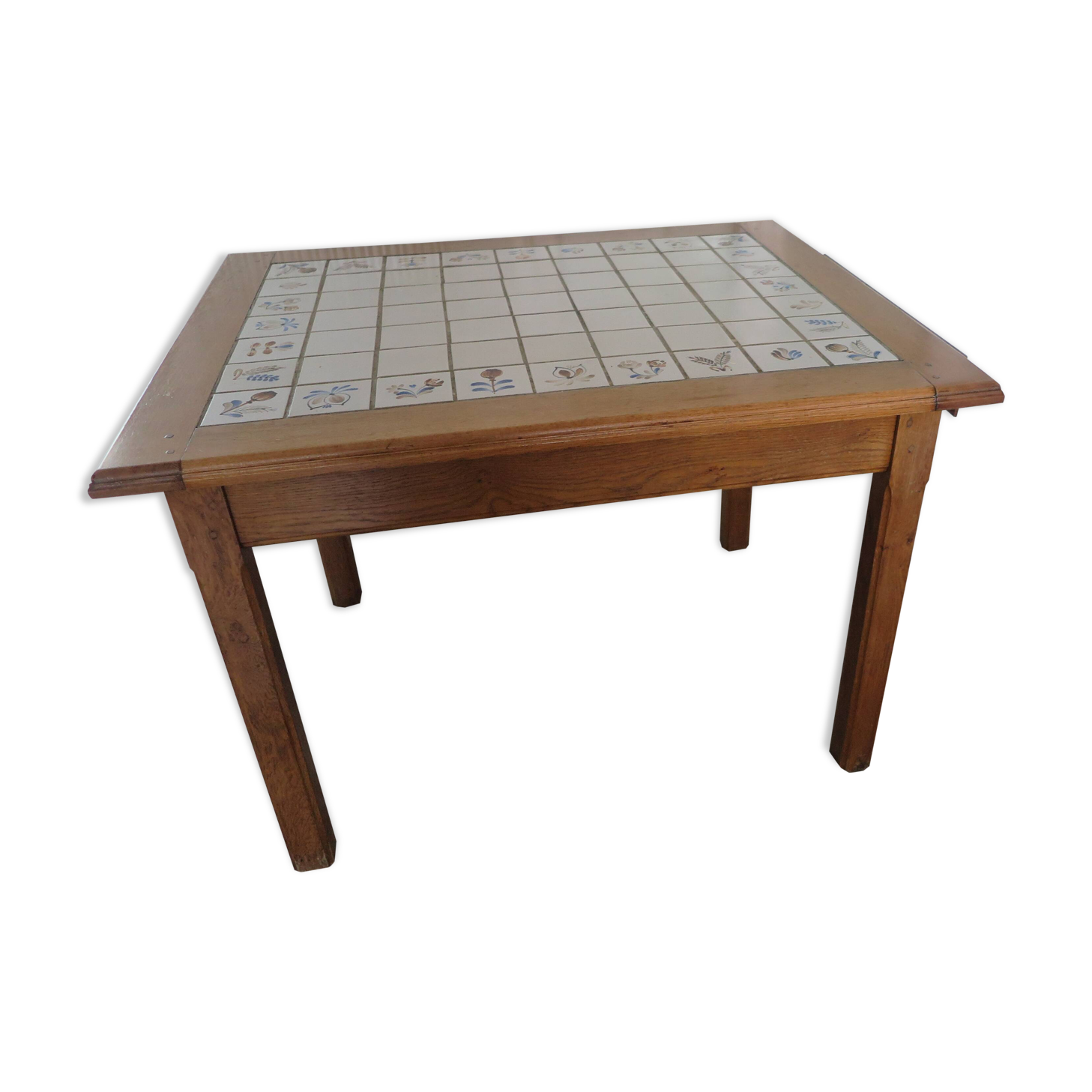 Handcrafted solid oak table