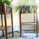 Paire de jardinières d'interieur