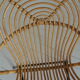 Fauteuil en rotin des années 50