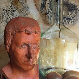 Young man's head original artist modeling