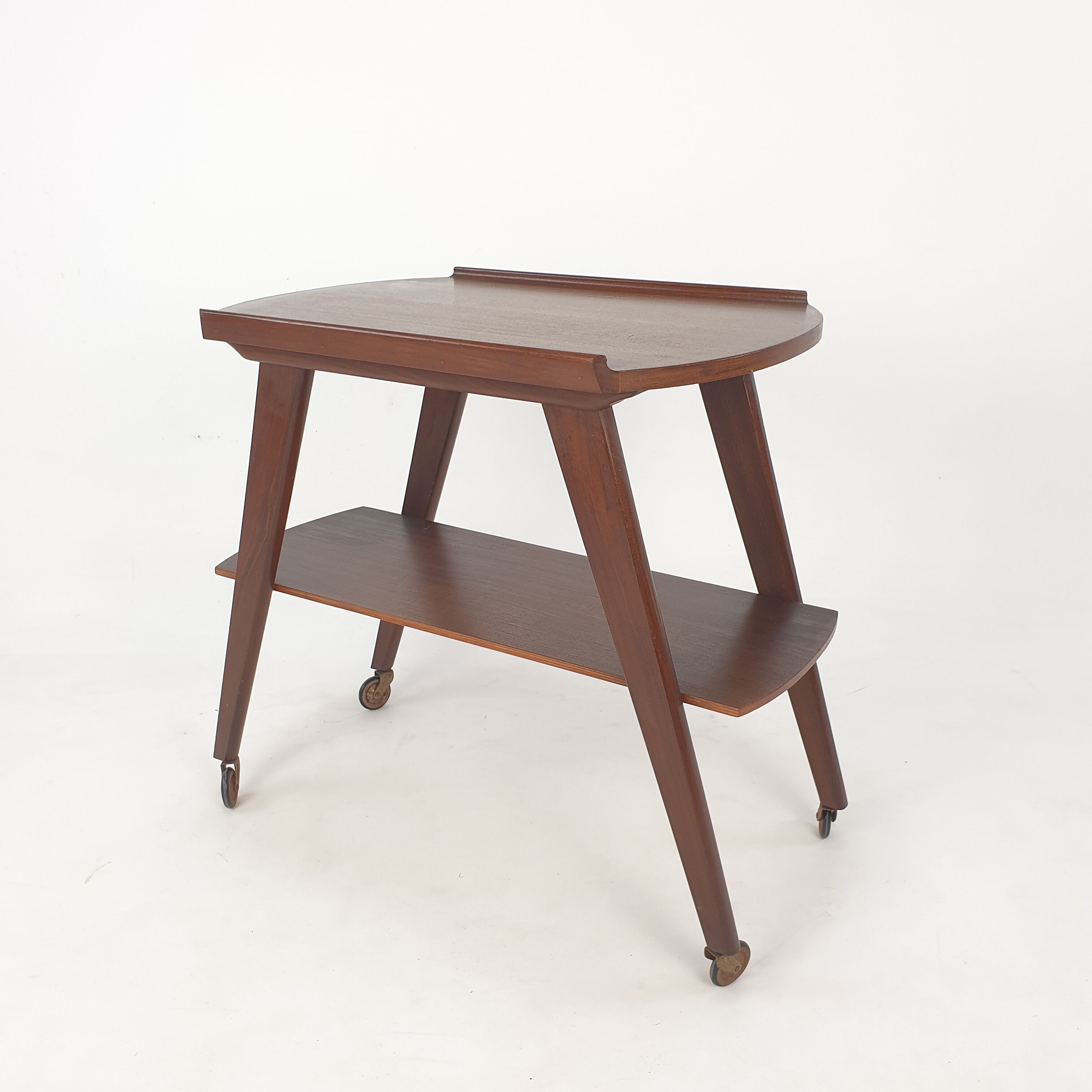Mid-century danish teak trolley, 1960s
