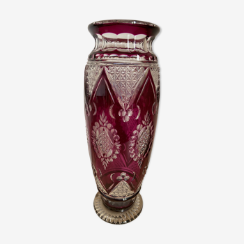 Vase cristal de Bohème