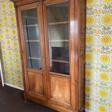 Cherry wood bookcase
