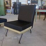 Pair of vintage armchairs from the 1950s – modernist spirit