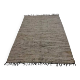 Tapis Indien en cuir