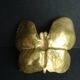 Vintage butterfly ashtray / pocket emptier