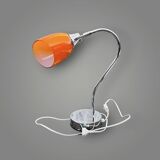 IKEA Kaskad A9308 table lamp in orange opaline glass, 1995