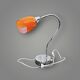 Lampe de table IKEA Kaskad A9308 en verre opalin orange, 1995