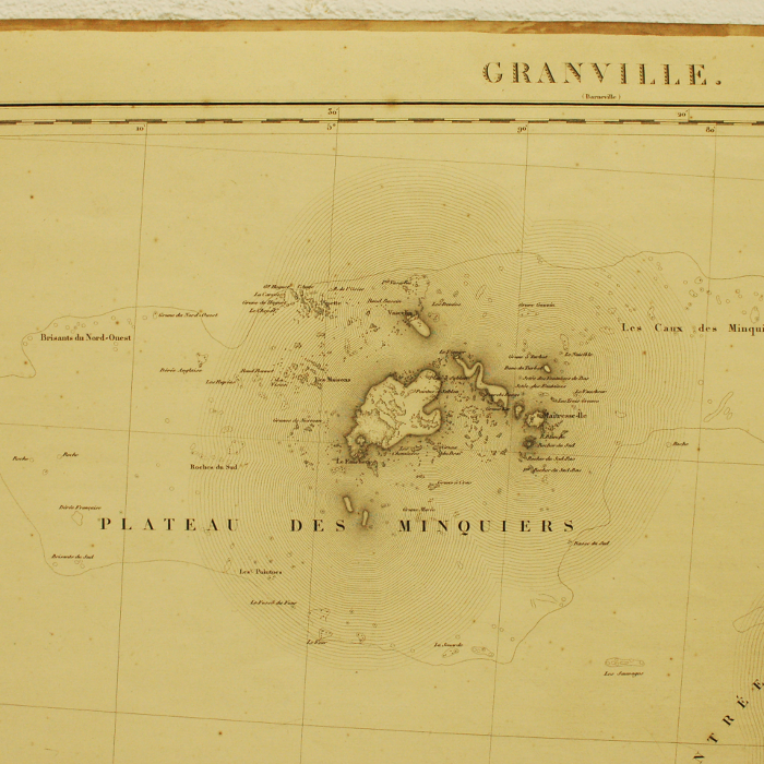 Granville war depot map