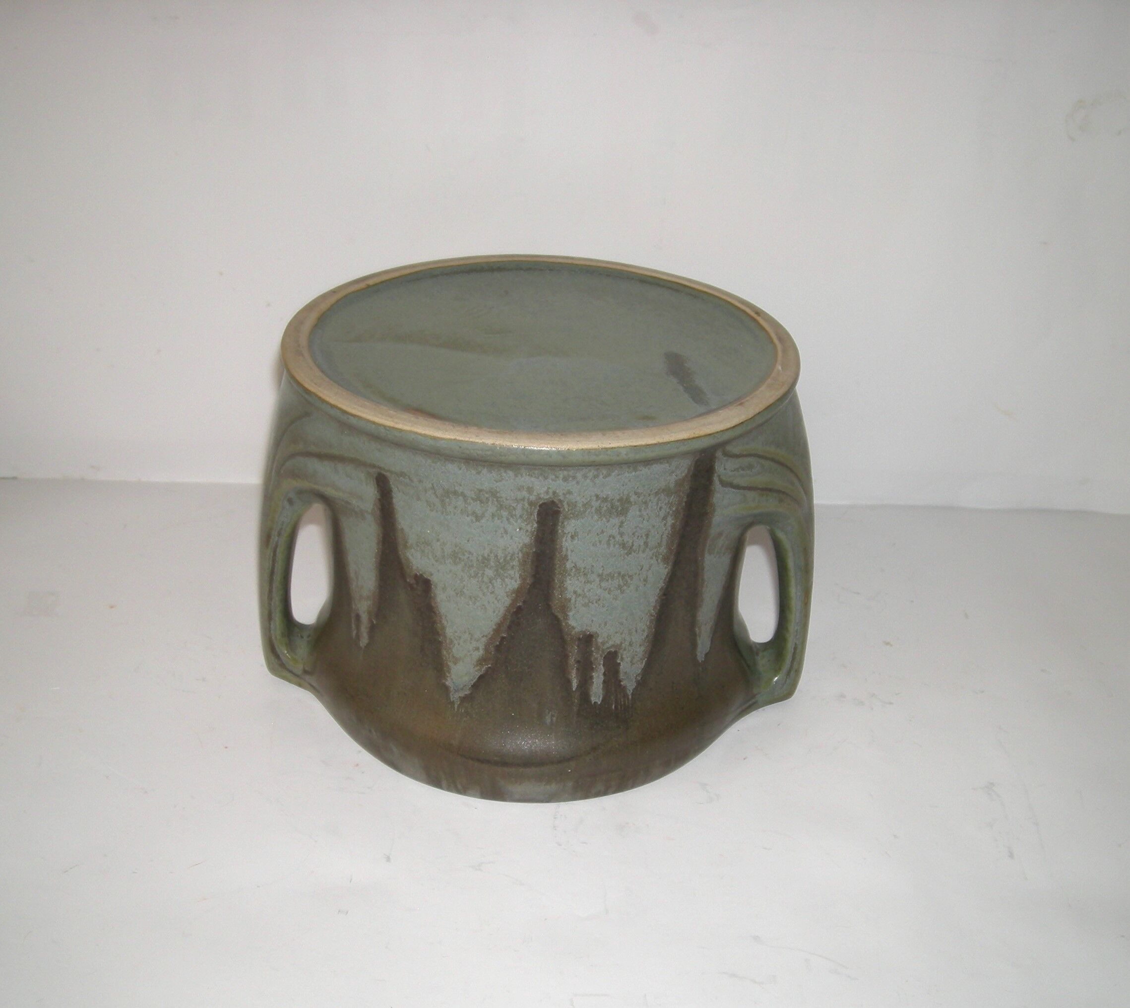 Art Nouveau ceramic pot - Denbac Vierzon