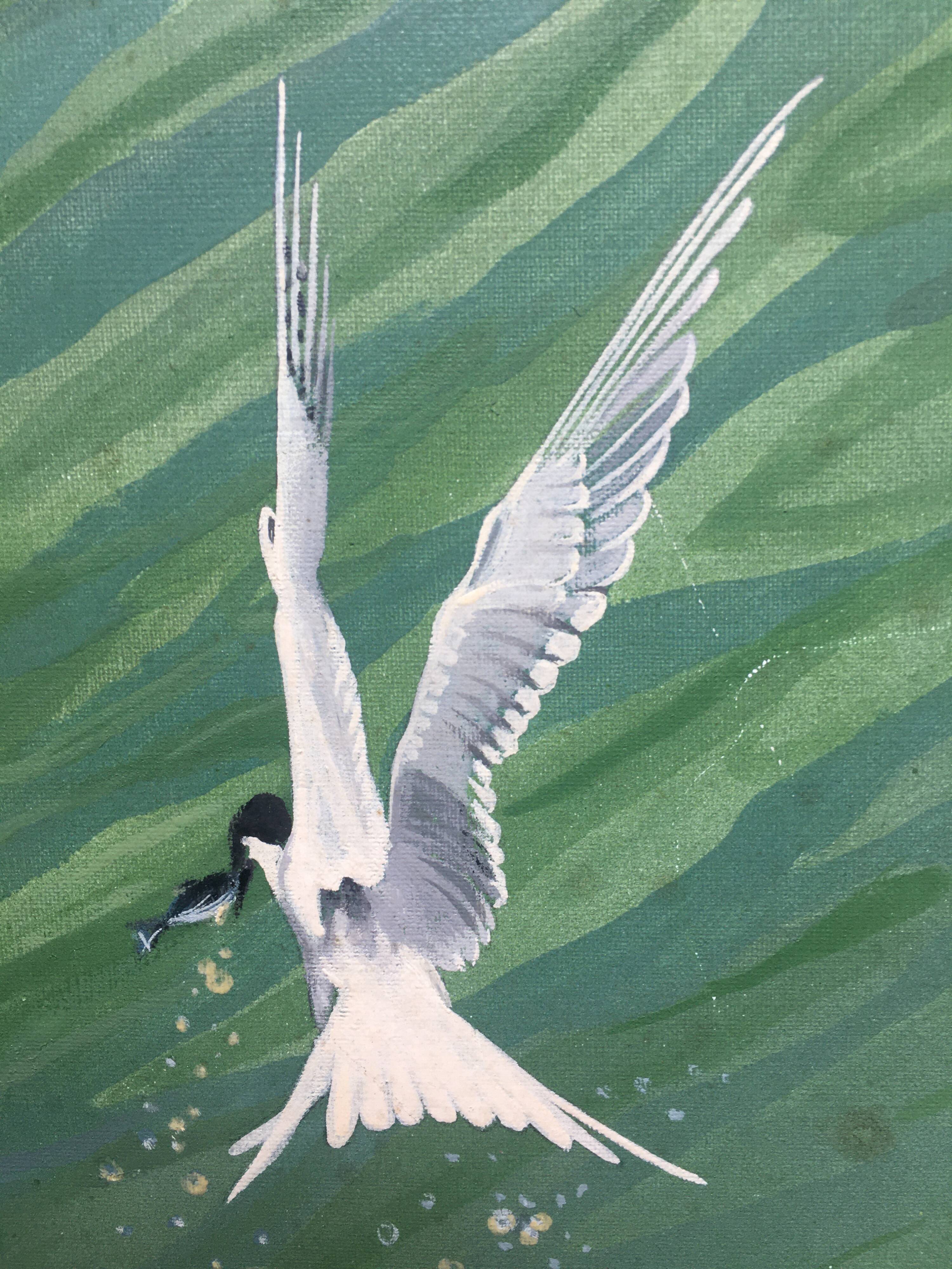 Table HSP "The Fisherman's Bird" 1978 by Michel Faura (1911-1997)