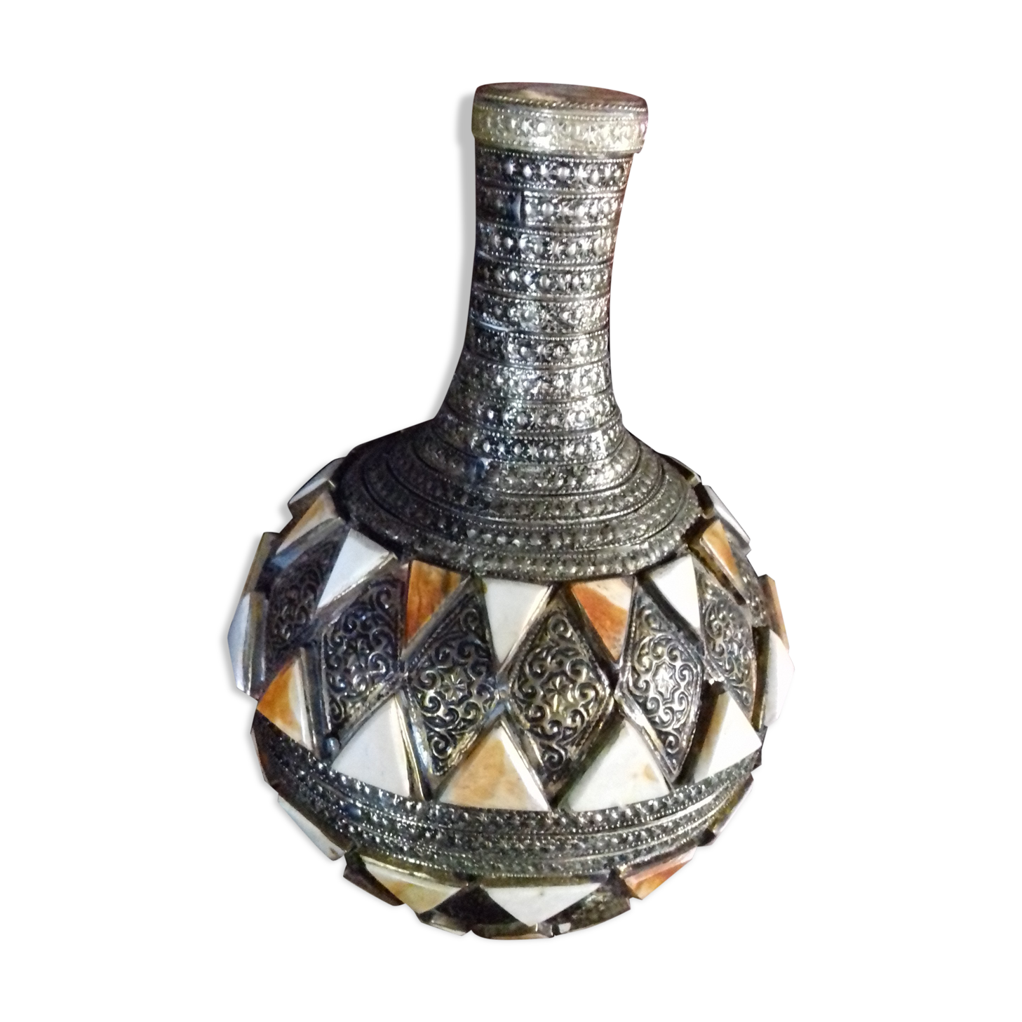 Ancient tunisian ceramics bottle
