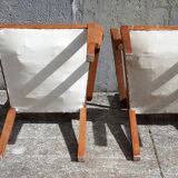 Bridge table and armchairs x 4