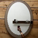 Oval mirror
