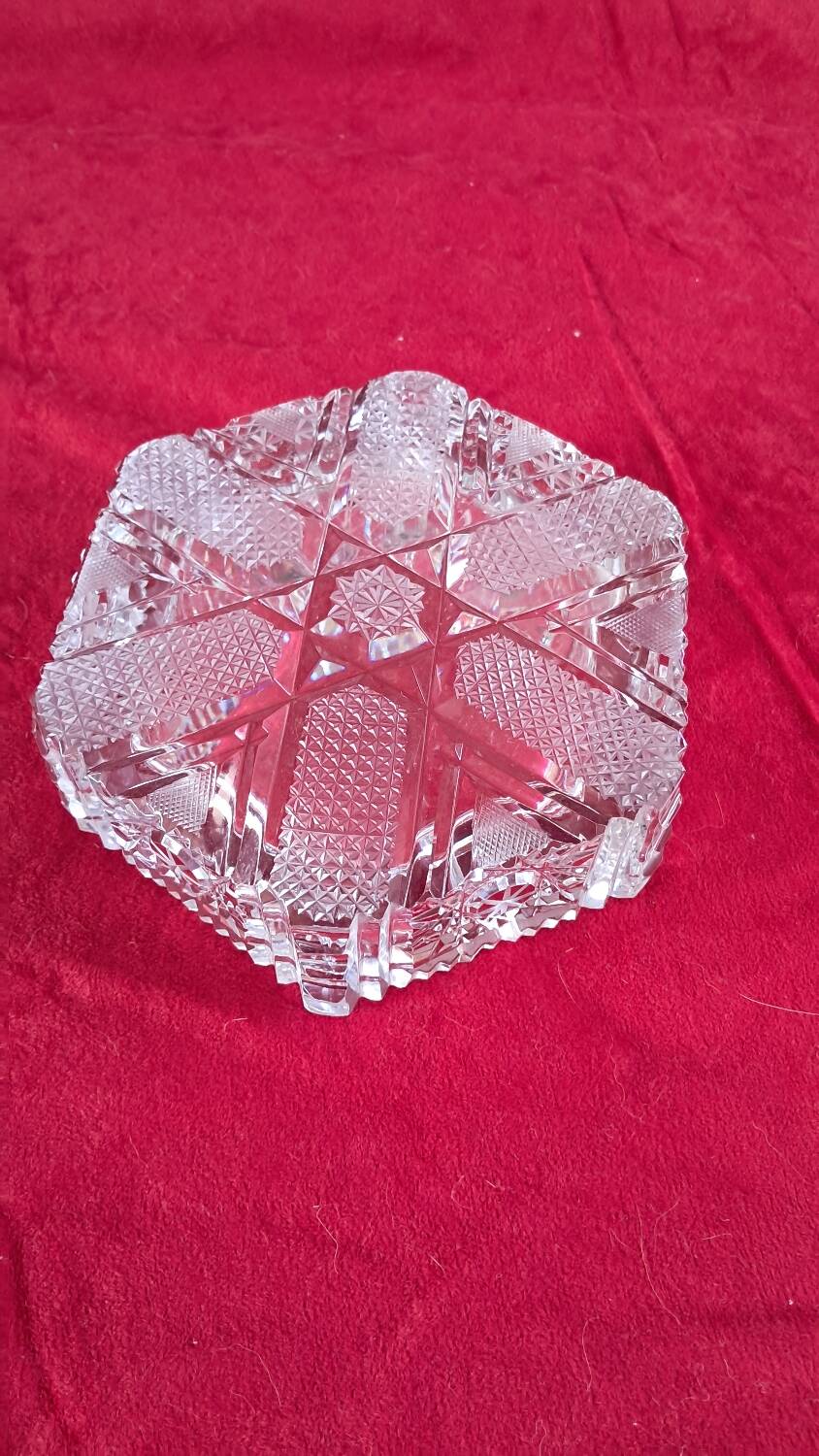 Crystal ashtray