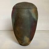 Asymmetrical vase by ceramicist Van Gompel