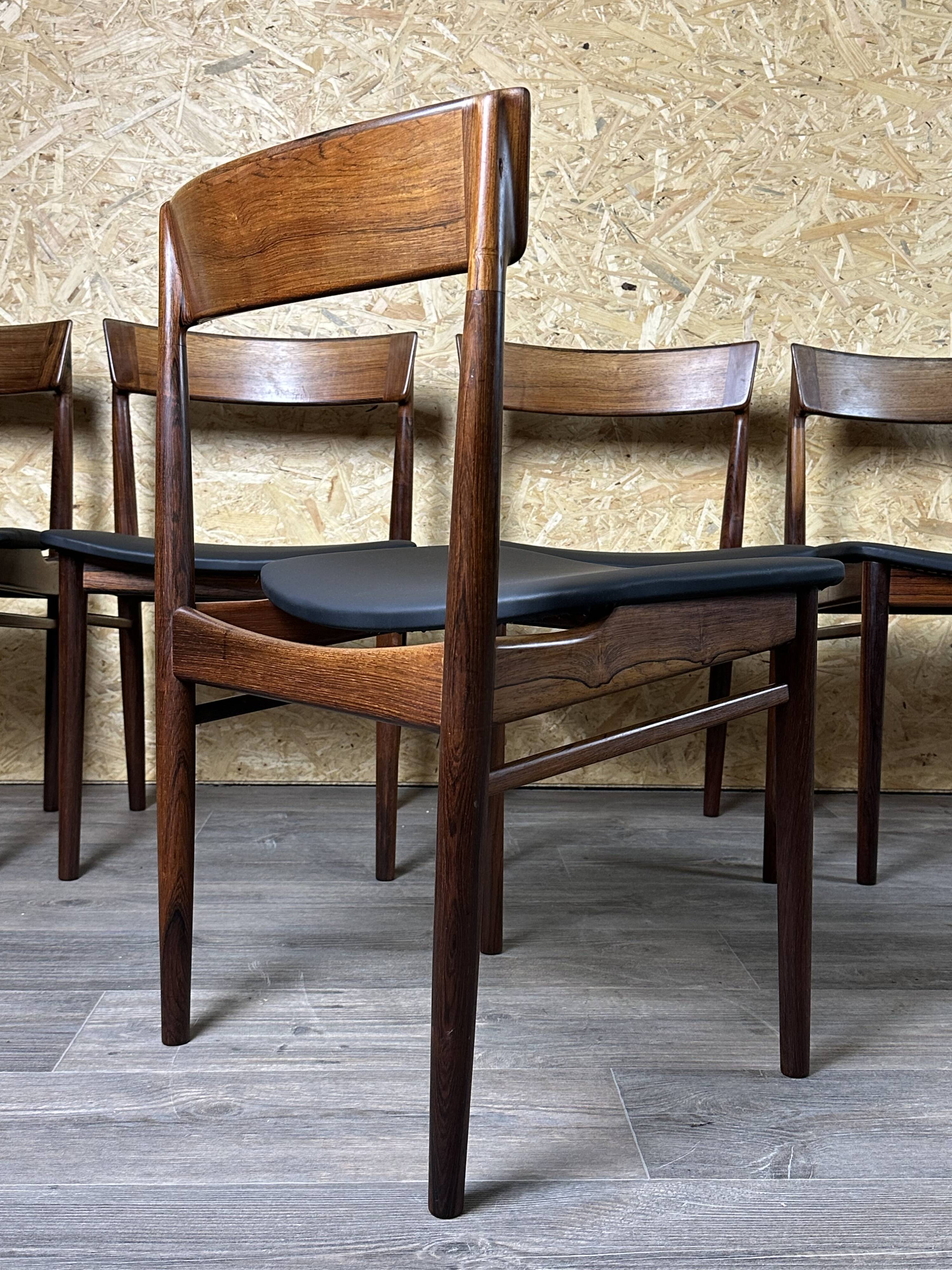 Set of 6 Henry Rosengren Hansen Model 39 Dining Chairs Rosewood