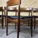 Set of 6 Henry Rosengren Hansen Model 39 Dining Chairs Rosewood