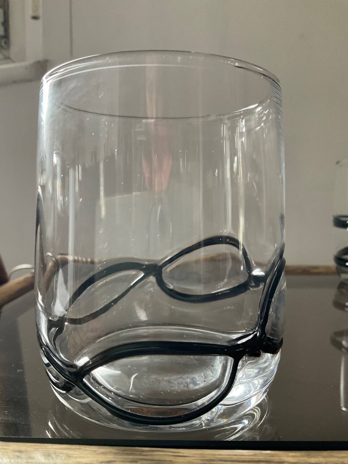 Series of 6 vintage Murano glasses including glass paste